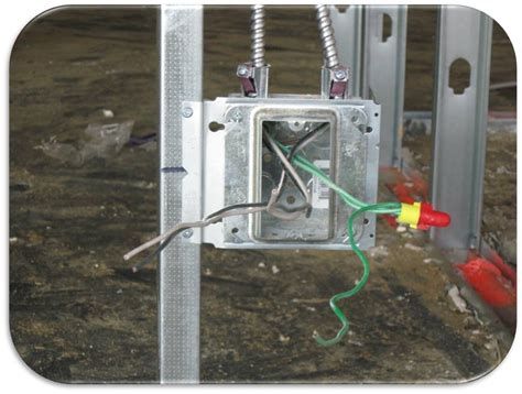 grounding protection for metal box